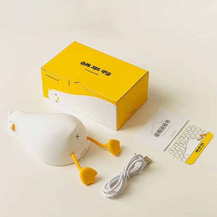 چراغ خواب فانتزی سیلیکونی غاز RGB مدل ZH-120
