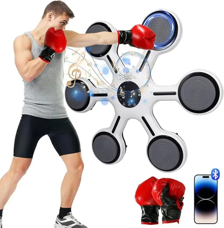 کیسه بوکس دیواری هوشمند با قابلیت پخش موزیک