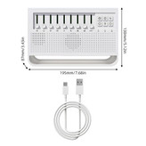 اسپیکر چراغ خواب دفیوزر آمبیانس ساز طبیعت مدل C221