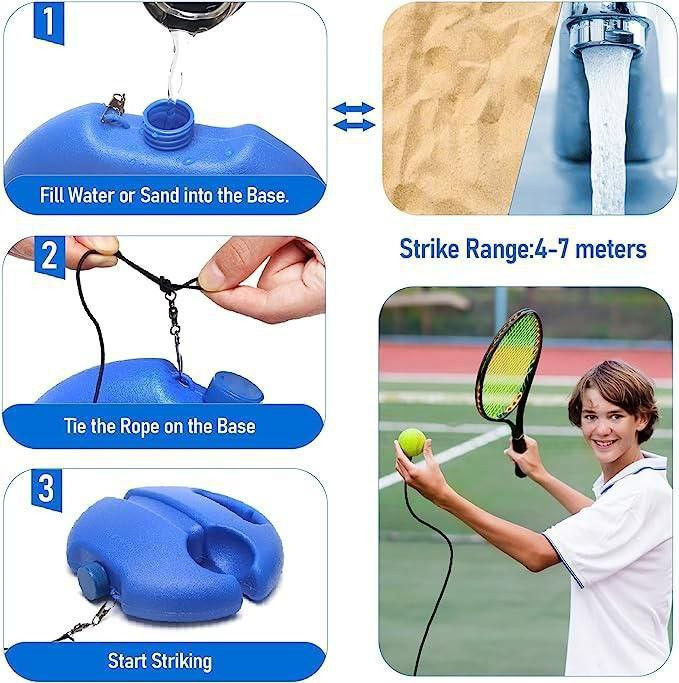 گجت تنیس – تمرین حرفهای بدون نیاز به زمین یا حریف