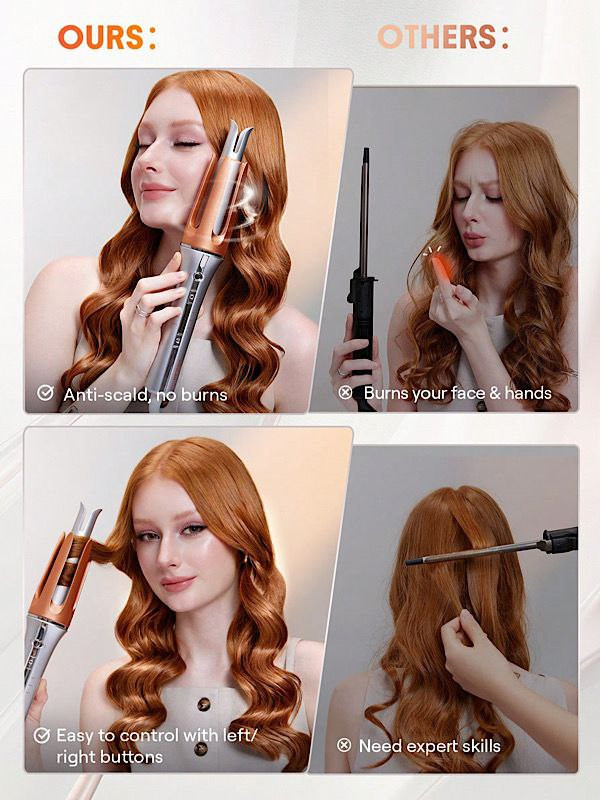فرکننده مو کرلی شیگلم مدل SHEGLAM HAIR CURLER