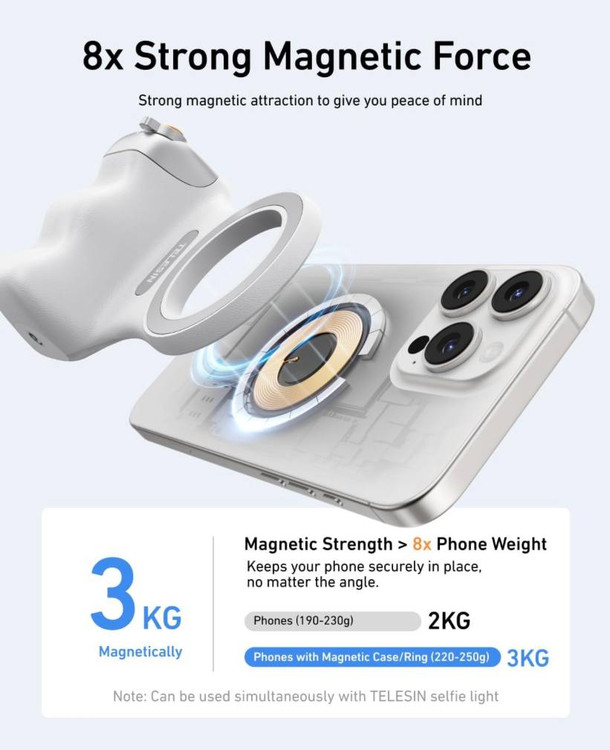 نگهدارنده مغناطیسی موبایل مناسب تولید محتوا