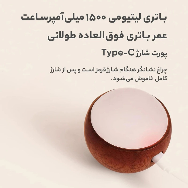 چراغ رومیزی با حسگر صوتی مدل GOOD Voice Activated Sensor Light | چراغ خواب فانتزی قابل حمل و کم مصرف