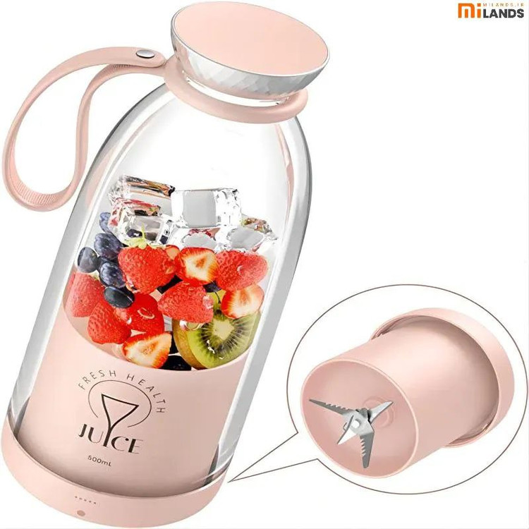 مخلوطکن شارژی Fresh Juice اورجینال | قابل حمل، قدرتمند و مناسب تهیه اسموتی و آبمیوه تازه
