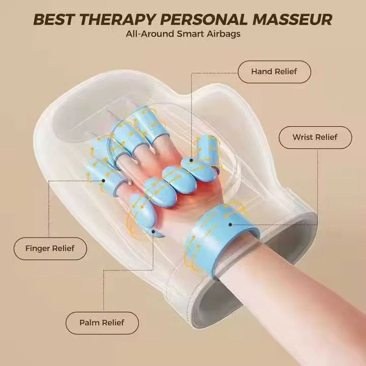 ماساژور دست شارژی حرارتی مدل HandRelax Pro
