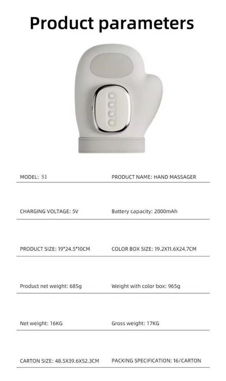 ماساژور دست شارژی حرارتی مدل HandRelax Pro