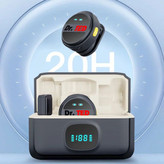 میکروفون یقهای دو نفره SX21 با نویز کنسلینگ – مناسب Type-C و iPhone