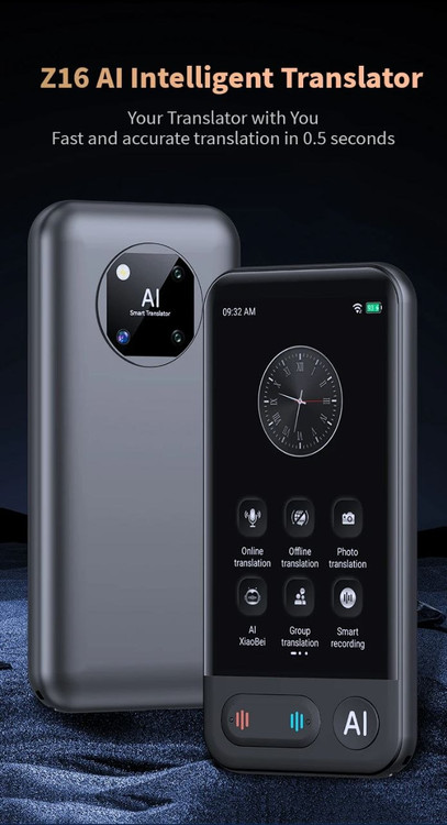 مترجم هوش مصنوعی مدل Z16 – ترجمه سریع، دقیق و همهجانبه