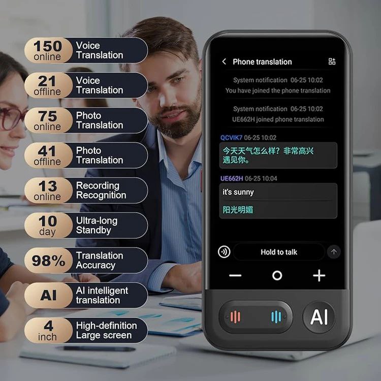 مترجم هوش مصنوعی مدل Z16 – ترجمه سریع، دقیق و همه‌جانبه