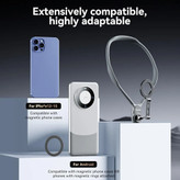 هولدر گردنی TELESIN مدل 002 | مگنت قوی، سیلیکونی و مناسب تولید محتوا