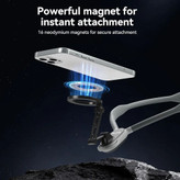 هولدر گردنی TELESIN مدل 002 | مگنت قوی، سیلیکونی و مناسب تولید محتوا