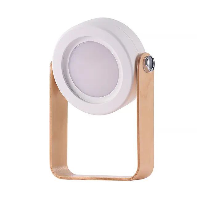 چراغ خواب تاشو فانوسی با دکمه لمسی و سه حالت نور | چراغ مطالعه و دکوراتیو قابل حمل