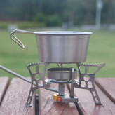 اجاق گاز مسافرتی خرچنگی با فندک اتومات و کاور حمل