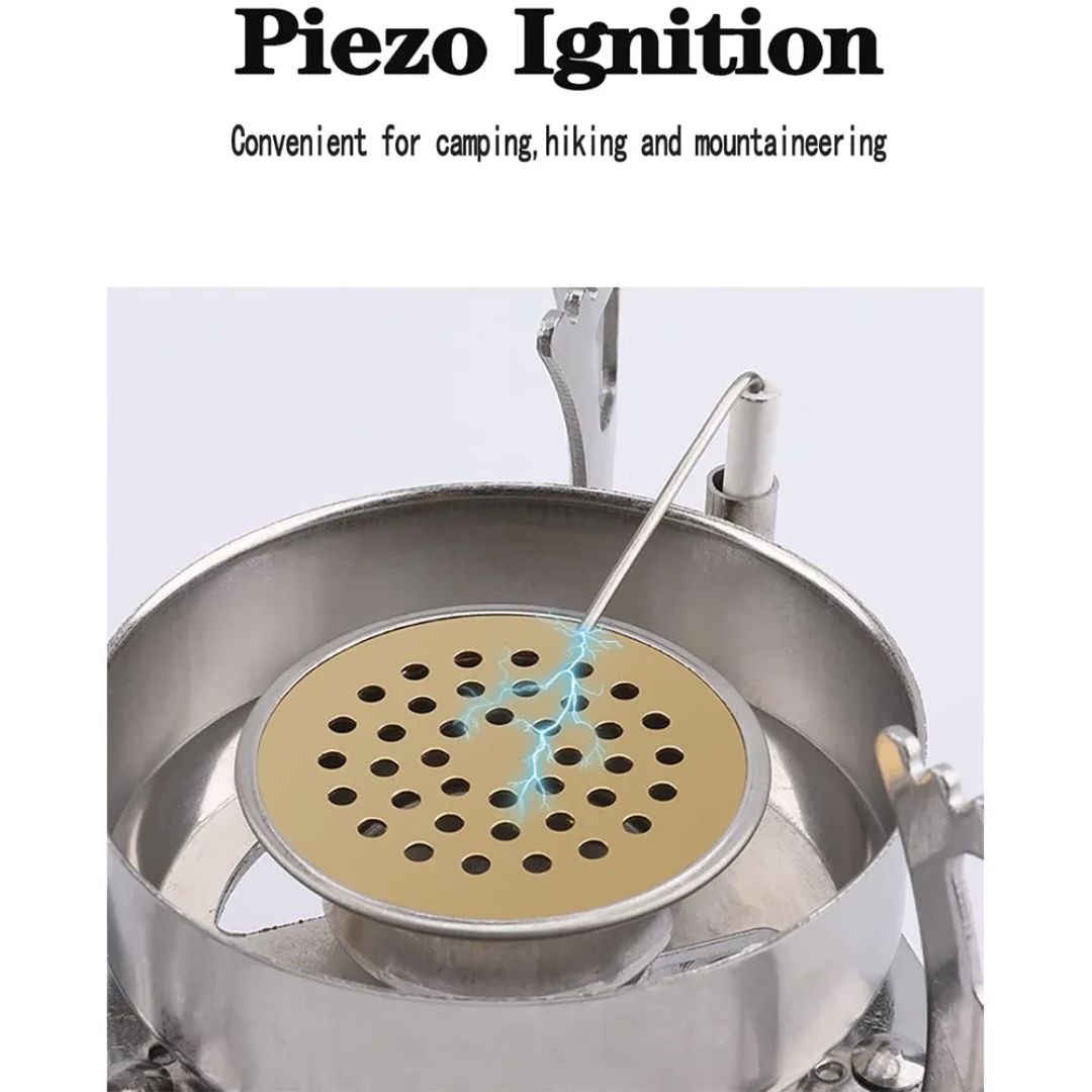 اجاق گاز مسافرتی خرچنگی با فندک اتومات و کاور حمل