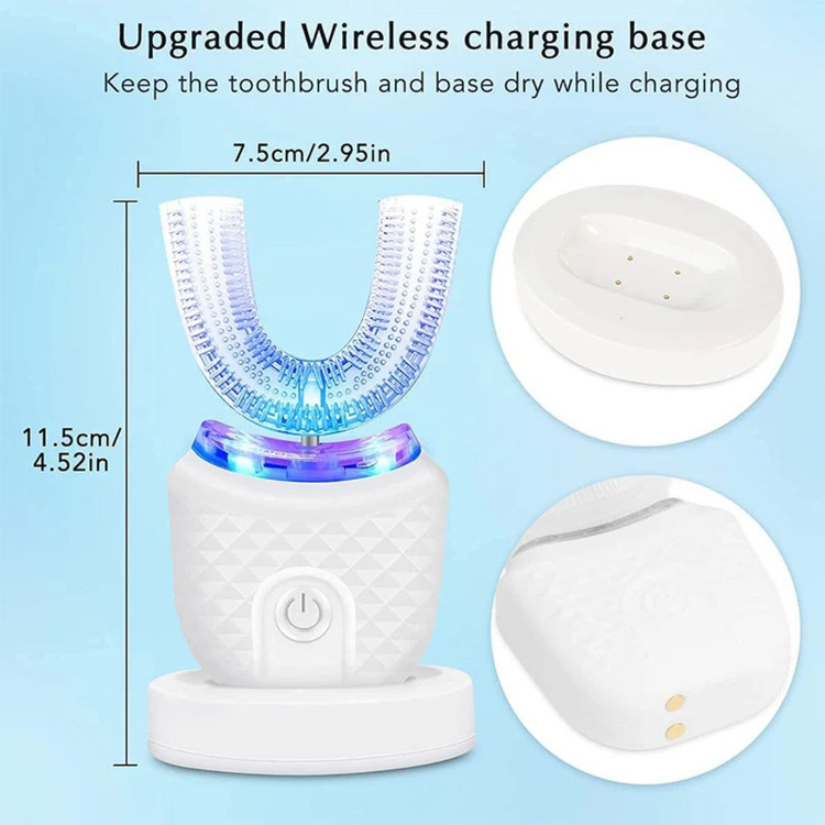 مسواک برقی اولتراسونیک هوشمند U-Shape مدل MY-116 با فناوری سونیک