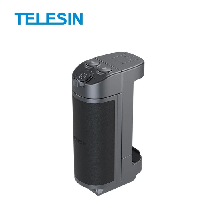 نگهدارنده سلفی موبایل Telesin مدل P1-MP-01 | هولدر شارژی موبایل با منوپاد و تنظیم زاویه