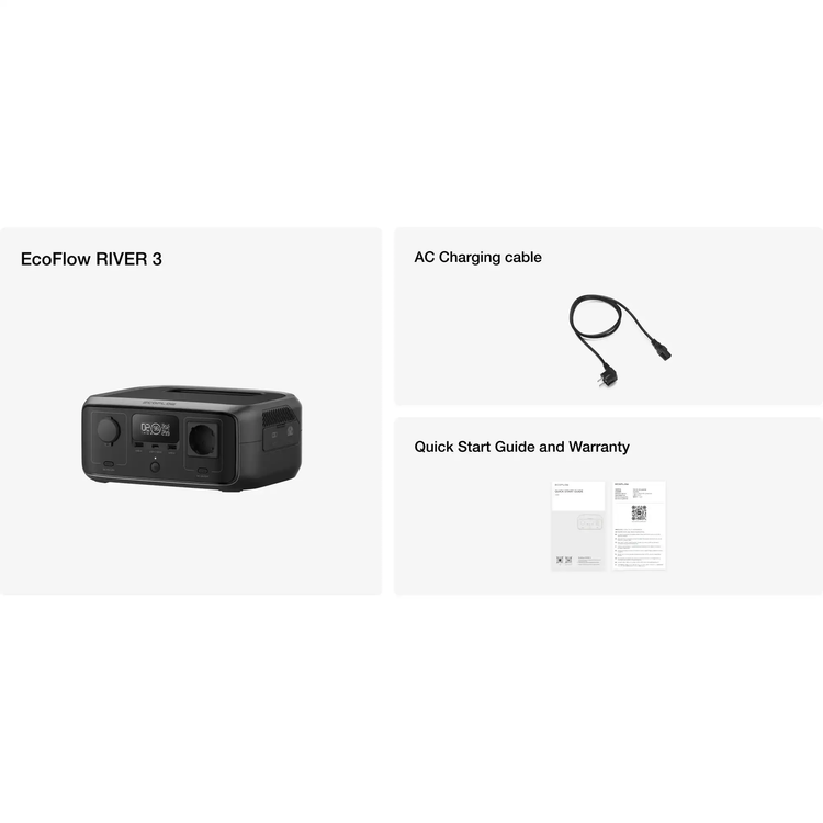 پاور استیشن اکوفلو 300 وات مدل RIVER 3 UPS