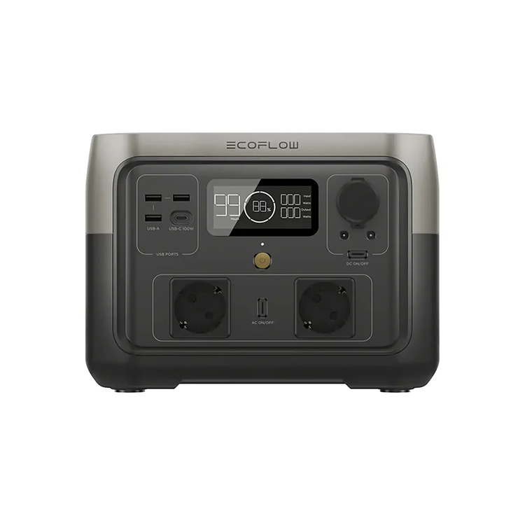 پاور استیشن اکوفلو RIVER 2 Max با ظرفیت 512Wh و توان 500 وات
