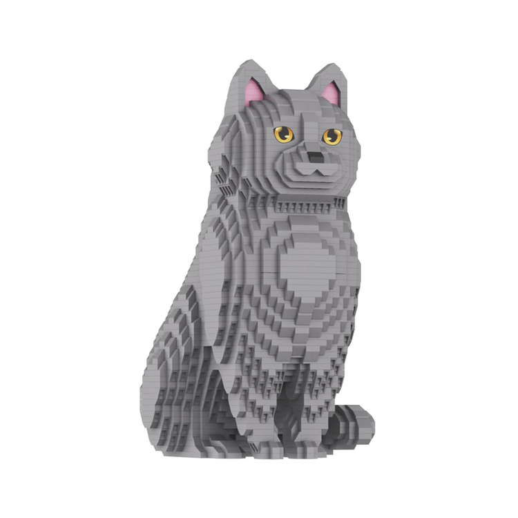 ساختنی میکرو بلوک گربه آبی مدل DMG008