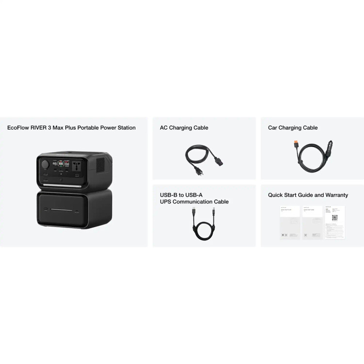پاور استیشن 600وات - ECOFLOW RIVER3 MAX PLUS