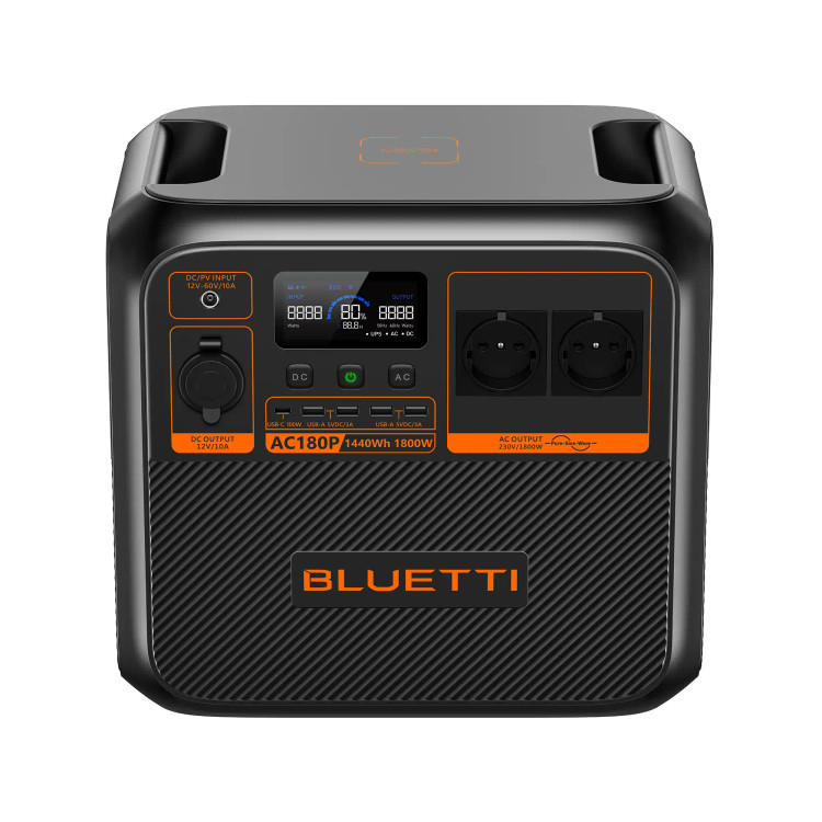 پاور استیشن بلوتی AC180P 1440Wh | 1800W قدرتمند برای قطعی برق تابستان و جنگ