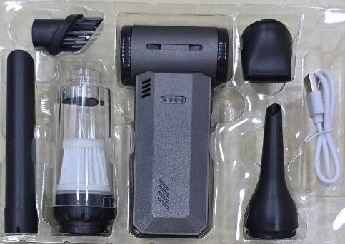 جت فن F027 دمنده و مکنده قدرتمند | جت فن شارژی با قابلیت تنظیم قدرت باد